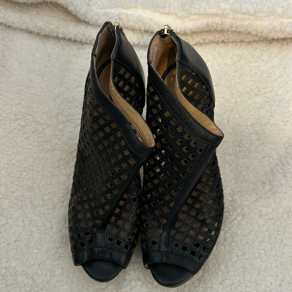 Sexy black booties